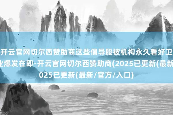 开云官网切尔西赞助商这些倡导股被机构永久看好卫星互联网产业爆发在即-开云官网切尔西赞助商(2025已更新(最新/官方/入口)